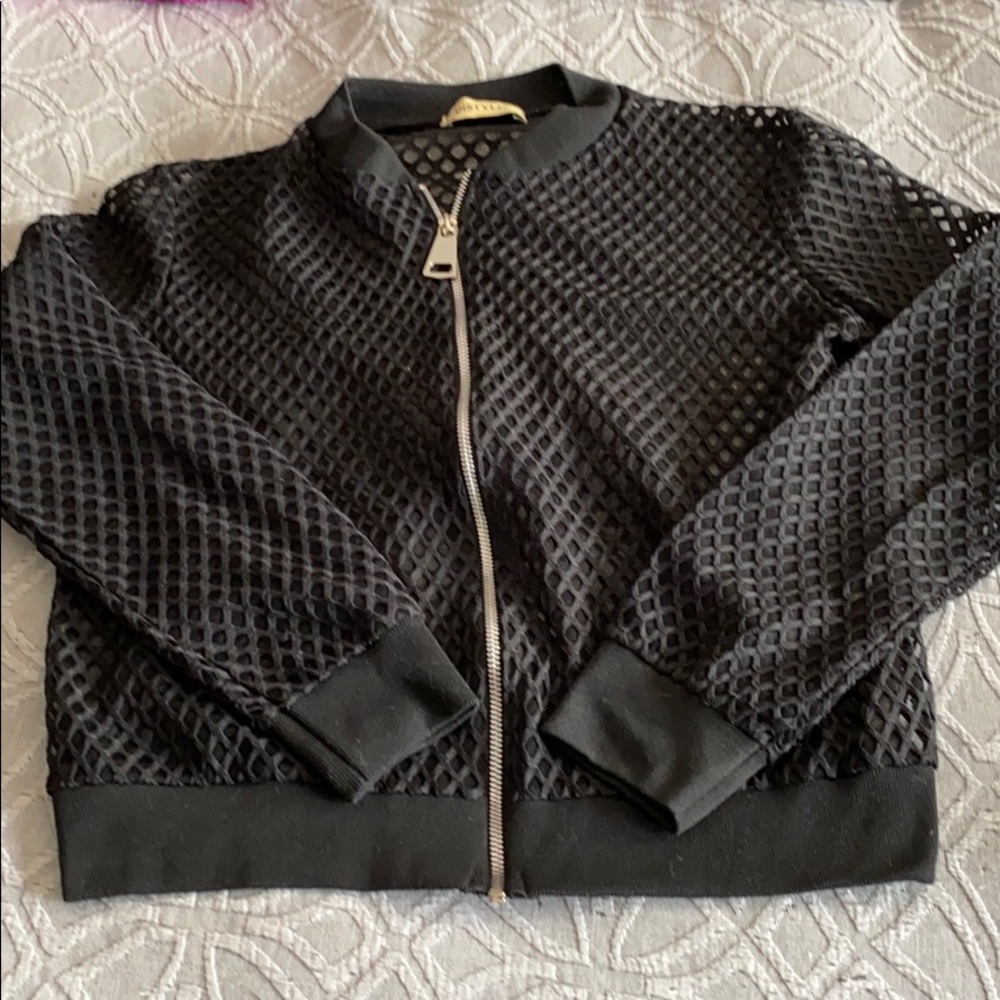 Black Cropped Jacket